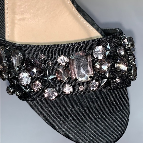 New Women's Design Lab L&T Embellished Sandals - Picture 6 of 13